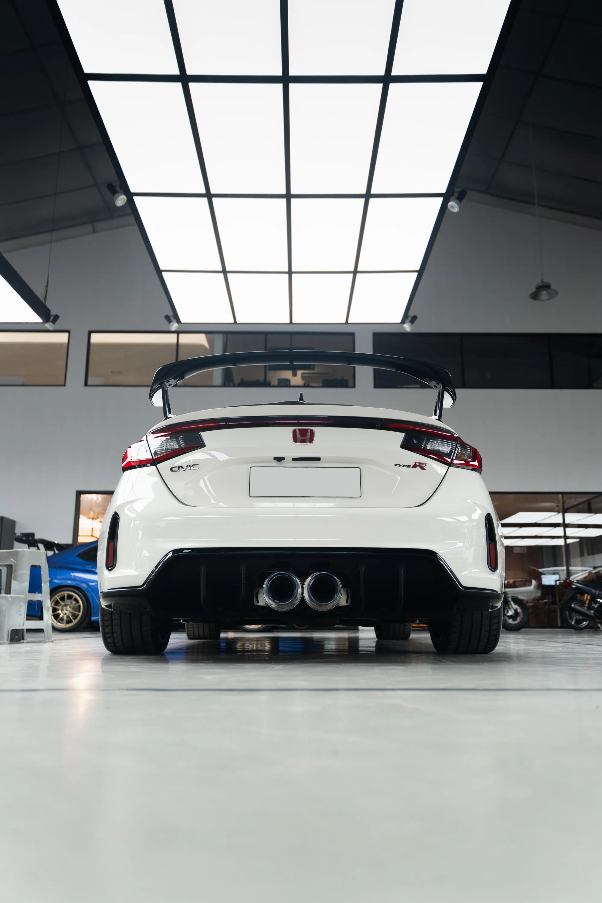 A clean automotive finish prepared for ongoing care.